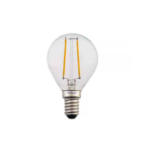 LED filament bulb G45 E14 2W 4W